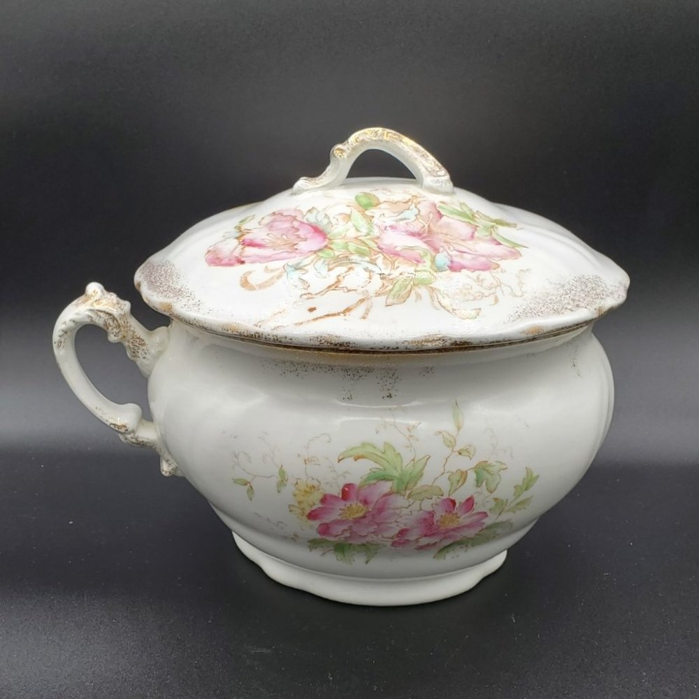 Vintage Maddon's Lamberton Works Royal Porcelain Antique Pot with Lid